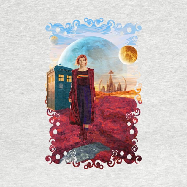 13th Doctor at gallifrey planet by Dezigner007